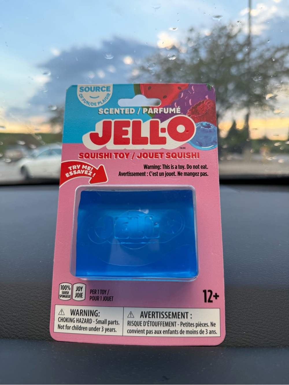 JELL-O Scented Squishy Toy - Blue